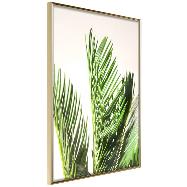 Poster - Rustling of Leaves  - goud