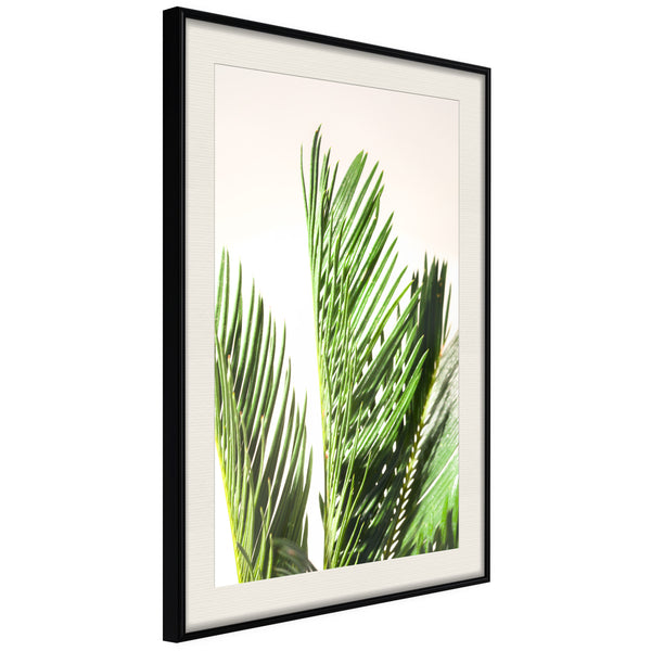 Poster - Rustling of Leaves  - zwart passepartout
