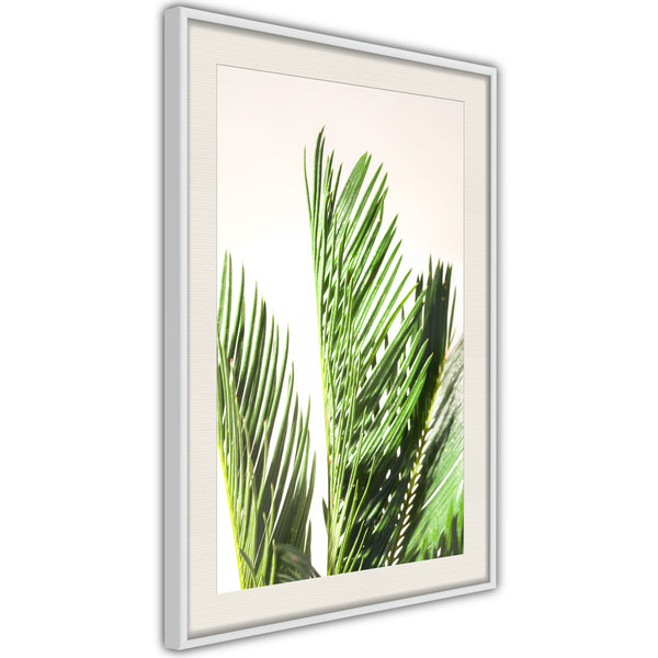 Poster - Rustling of Leaves  - wit passepartout