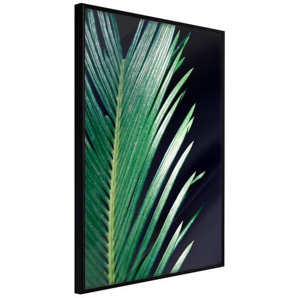 Poster - Soothing Green  - zwart