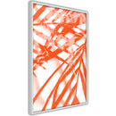 Poster - Incandescent Leaf  - wit