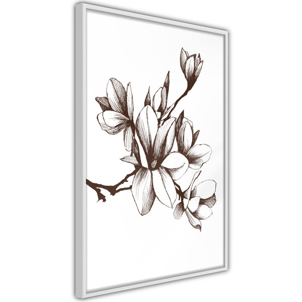 Poster - Fragrant Decoration  - wit