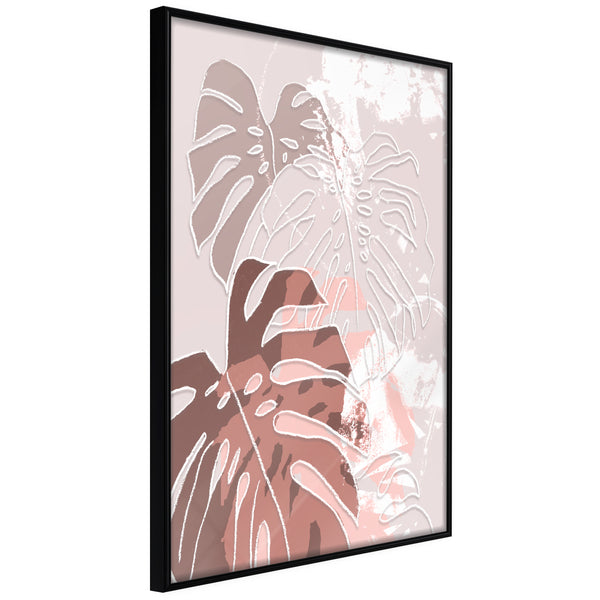 Poster - Monsteras Gathering  - zwart