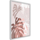 Poster - Monsteras Gathering  - wit