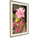 Poster - Garden's Centerpiece  - goud passepartout