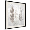 Poster - Three Species  - zwart passepartout