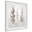 Poster - Three Species  - wit passepartout