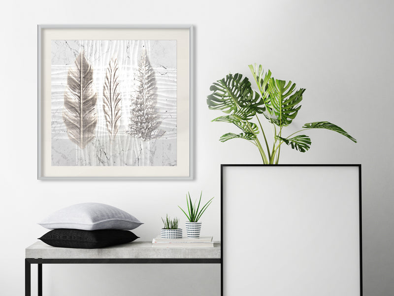 Poster - Three Species  - wit passepartout