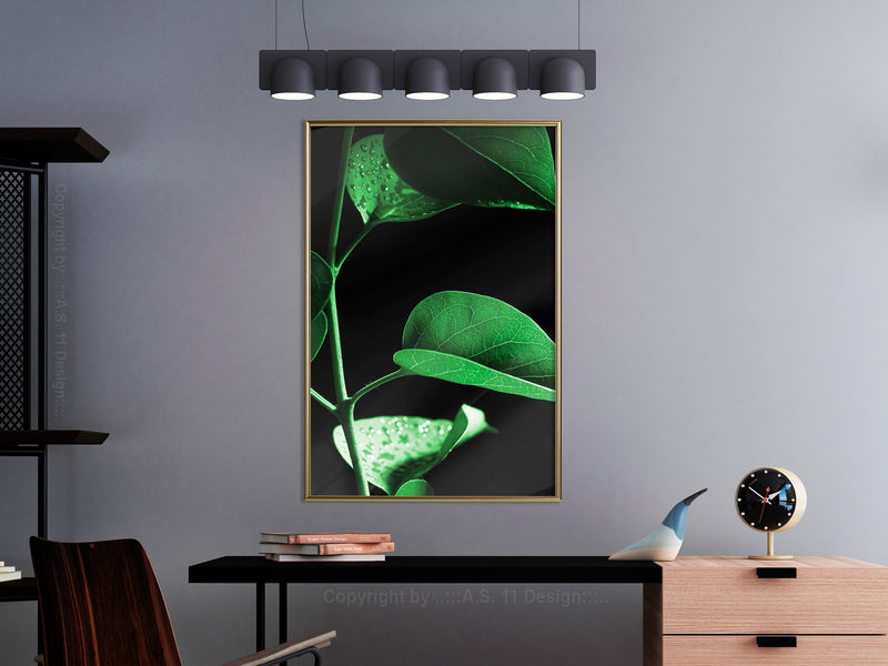 Poster - Calm After the Storm  - goud
