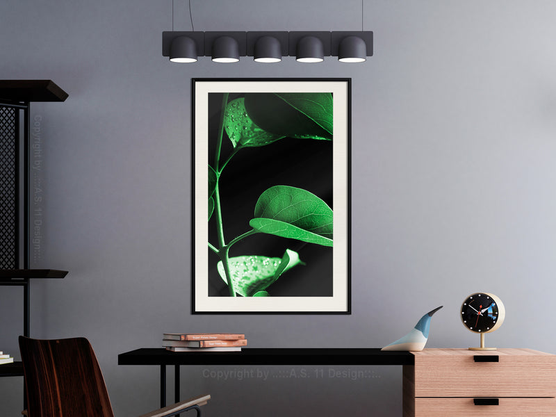 Poster - Calm After the Storm  - zwart passepartout
