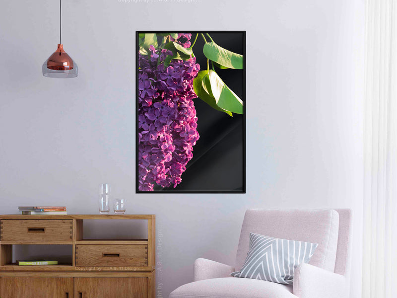 Poster - Violet May  - zwart