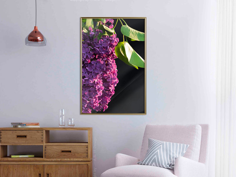 Poster - Violet May  - goud