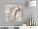 Poster - Golden Monstera Leaves  - goud
