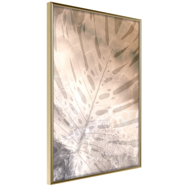 Poster - Monstera of Dreams  - goud