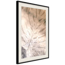 Poster - Monstera of Dreams  - zwart passepartout