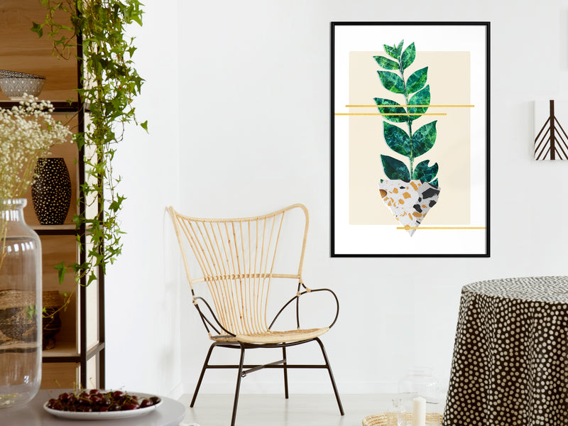 Poster - Perfectly Divided  - zwart
