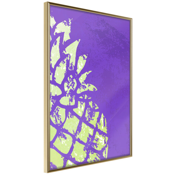 Poster - Strong Contrast  - goud