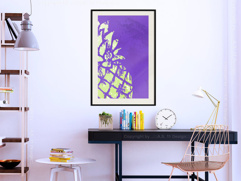 Poster - Strong Contrast  - zwart passepartout