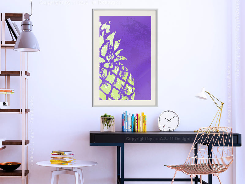 Poster - Strong Contrast  - wit passepartout