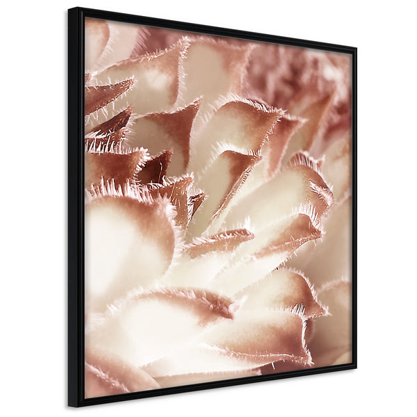 Poster - Floral Calyx  - zwart