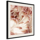 Poster - Floral Calyx  - zwart passepartout