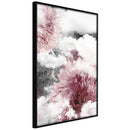 Poster - Flowers in the Sky  - zwart