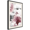 Poster - Flowers in the Sky  - zwart passepartout