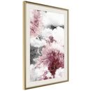 Poster - Flowers in the Sky  - goud passepartout