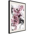 Poster - Divine Flowers  - zwart passepartout