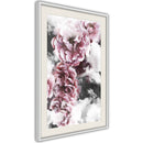 Poster - Divine Flowers  - wit passepartout