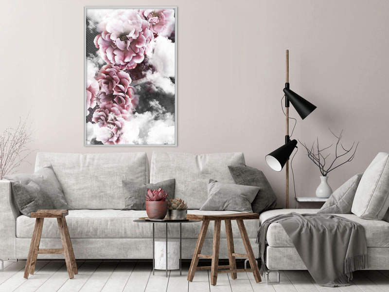 Poster - Divine Flowers  - wit