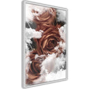Poster - Heavenly Roses  - wit