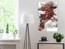 Poster - Heavenly Roses  - wit