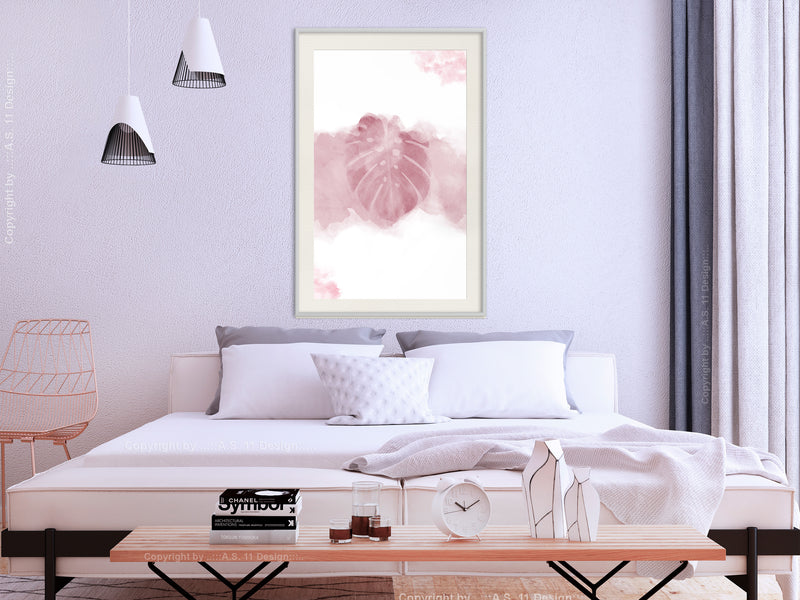 Poster - Jungle Mist  - wit passepartout