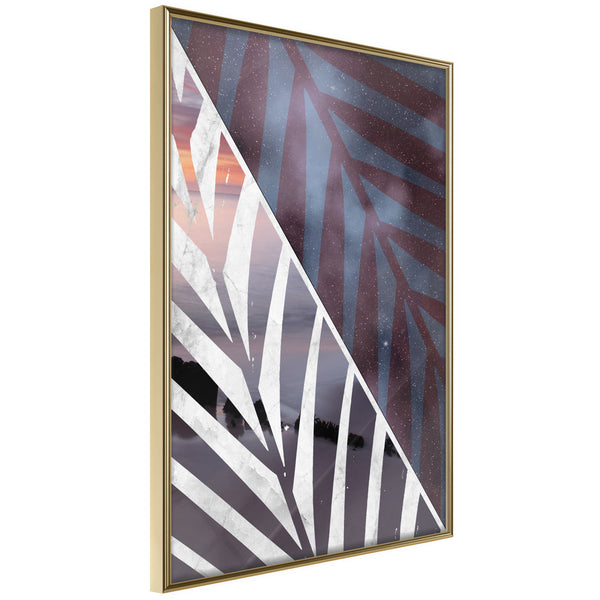 Poster - Day and Night in the Jungle  - goud