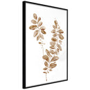 Poster - Botanical Watercolour  - zwart