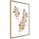 Poster - Botanical Watercolour  - goud