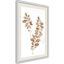 Poster - Botanical Watercolour  - wit passepartout
