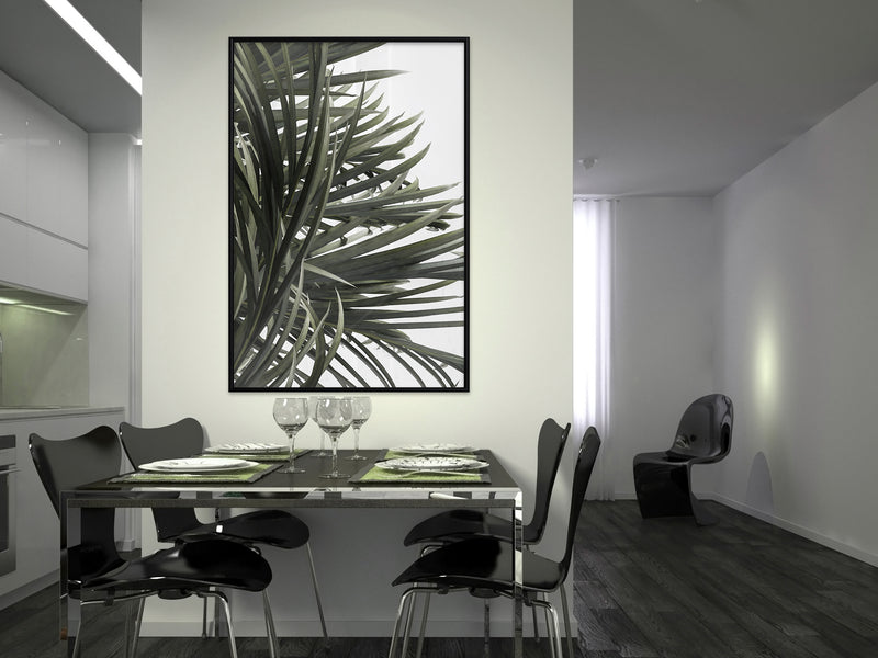 Poster - Little Tropics  - zwart