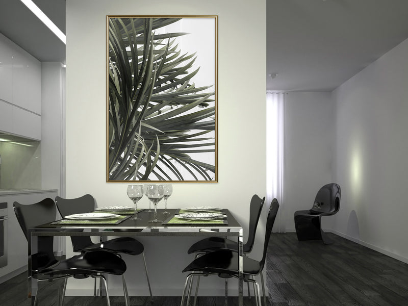 Poster - Little Tropics  - goud