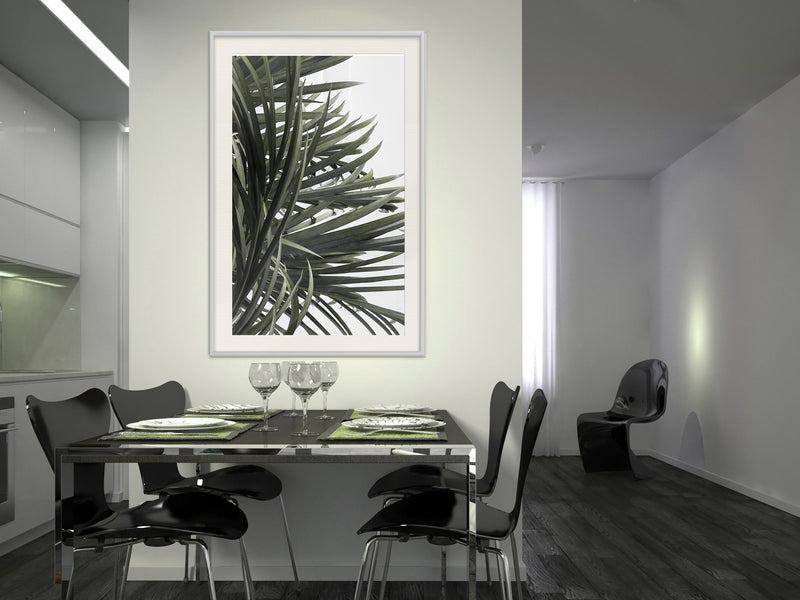 Poster - Little Tropics  - wit passepartout