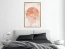 Poster - Flowers on Fabric  - goud