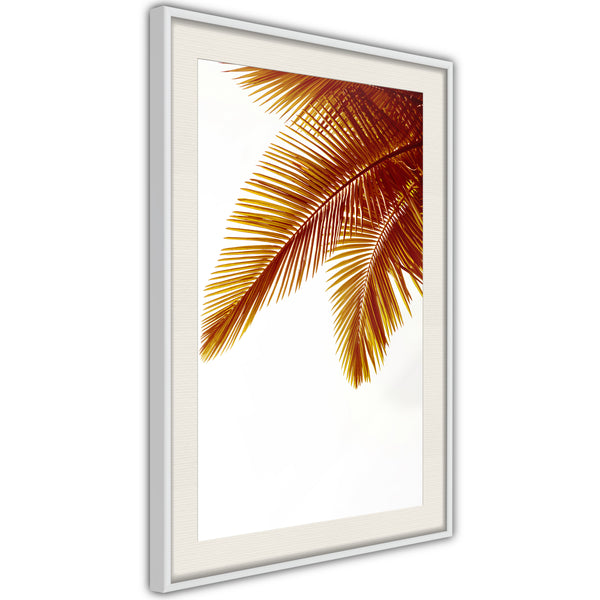 Poster - Hot Evening  - wit passepartout