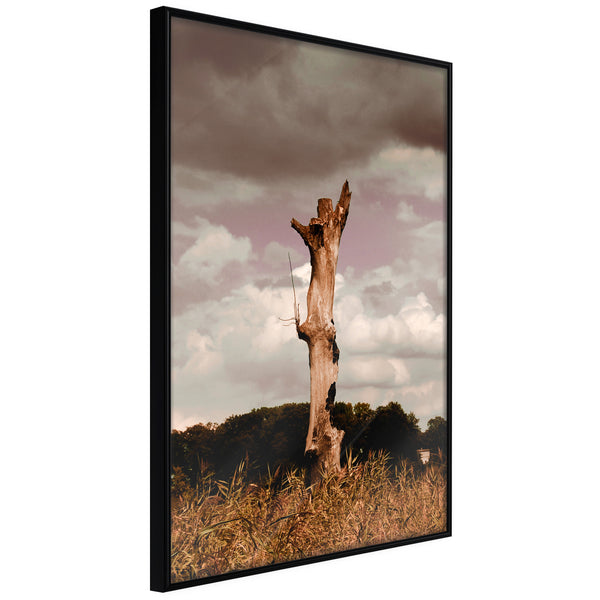 Poster - Loneliness in Nature  - zwart