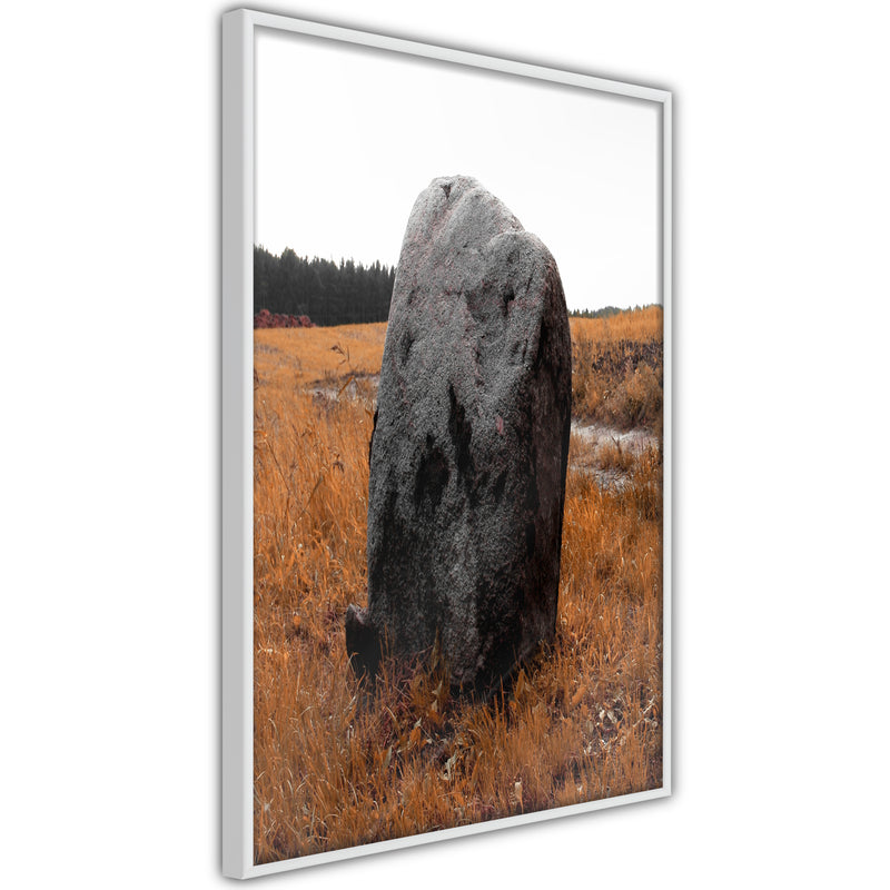 Poster - Meeting Stone  - wit