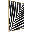 Poster - Black Palm  - goud
