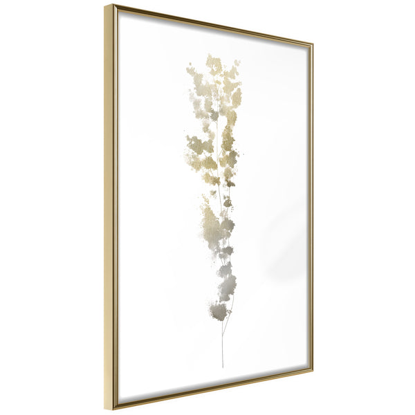 Poster - Fragment of Nature  - goud