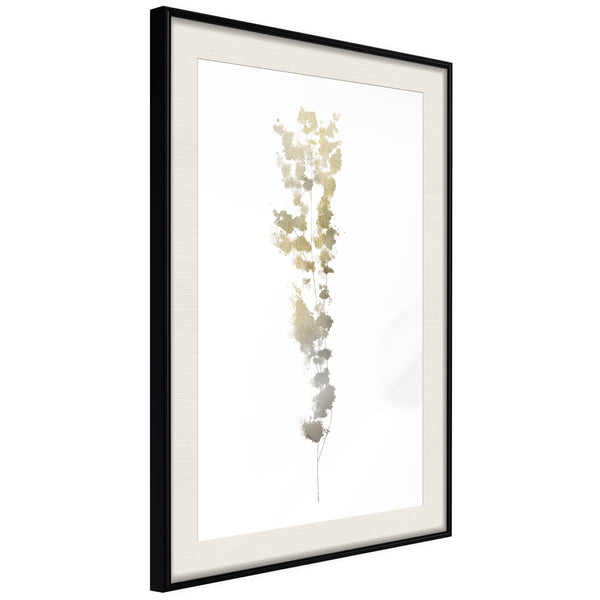 Poster - Fragment of Nature  - zwart passepartout