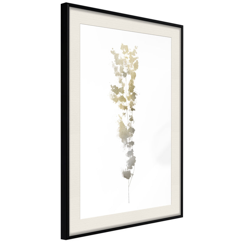 Poster - Fragment of Nature  - zwart passepartout
