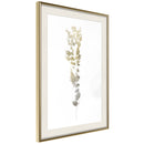 Poster - Fragment of Nature  - goud passepartout